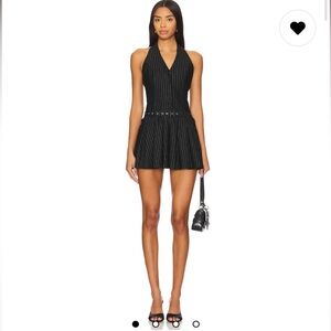 Revolve Net Mini Dress in Black Size Medium superdown